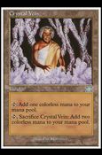 Magic the Gathering: 6th Edition (Base Set) card 322 Crystal Vein