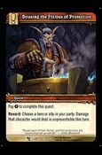 World of Warcraft: March of the Legion (Base Set) card 298 Dousing the Flames of Protection