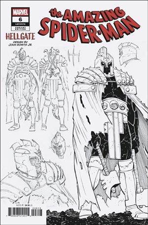 Amazing Spider-Man (2025) issue 6-G John Romita Jr. Design 1:10 Cover