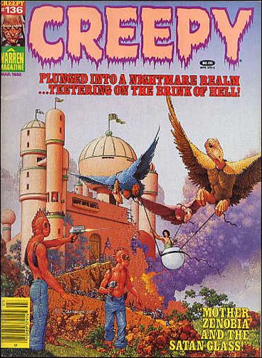 Creepy issue 136 Richard Courtney cover
