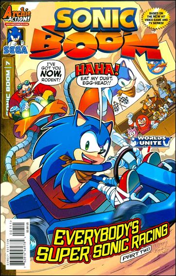 Sonic Boom issue 7 Jamal Peppers Cover