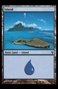Magic the Gathering: Archenemy (Base Set) card 140 Island