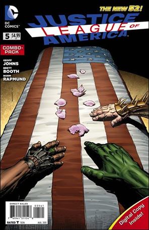 Justice League of America (2013)  issue 5-C Unbagged David Finch Cover Combo Pack