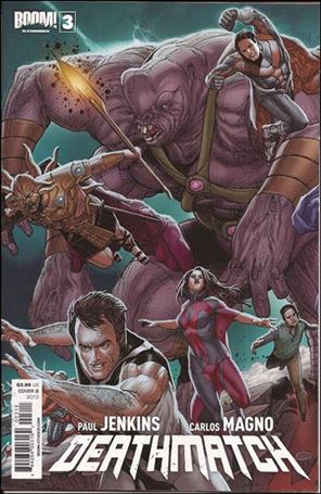 Deathmatch issue 3-B Carlos Magno Left Side Cover