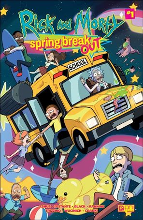Rick and Morty: Spring Break Out issue 1-C Priscilla Tramontano 1:10 Cover