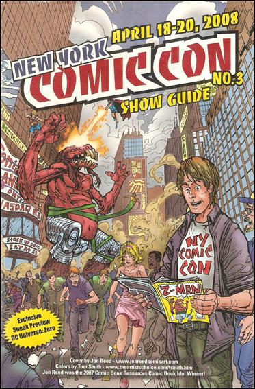 New York Comic Con Show Guide issue 2008 Jon Reed Cover