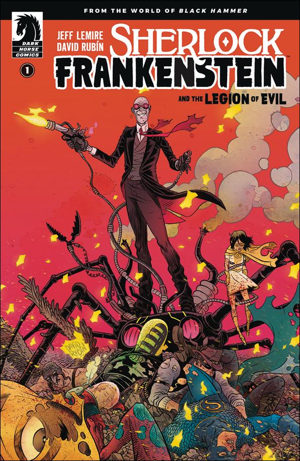 Sherlock Frankenstein and the Legion of Evil issue 1 David Rubin Cover