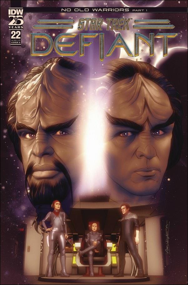 Star Trek: Defiant issue 22 Angel Unzueta Cover