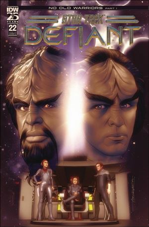 Star Trek: Defiant issue 22 Angel Unzueta Cover