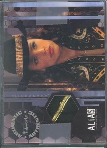 Alias: Season Two (Pieceworks Subset) card PW2-B Cowboy Shirt With Gold Stripe