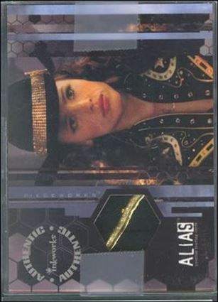 Alias: Season Two (Pieceworks Subset) card PW2-B Cowboy Shirt With Gold Stripe