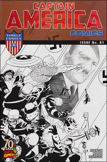 Captain America Comics 70th Anniversary Special issue 1-C Captain America and Bucky 1:70 Sketch Cover