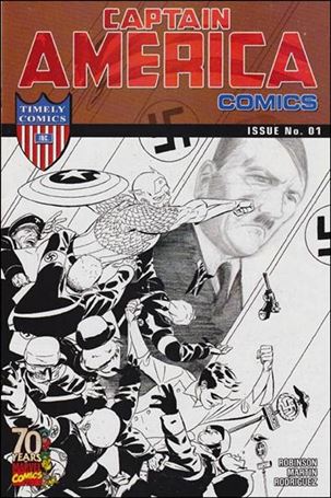 Captain America Comics 70th Anniversary Special issue 1-C Captain America and Bucky 1:70 Sketch Cover