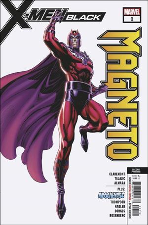 X-Men Black: Magneto issue 1-D J. Scott Campbell White Cover (2nd Printing)