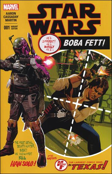 Star Wars (2015) issue 1-XY Daniel Acuna Heroes & Fantasies Cover