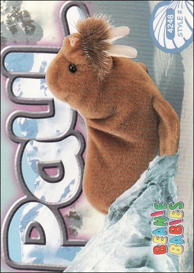 Beanie Babies Series 4 (Base Set) card 215 Paul
