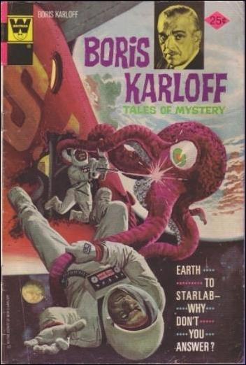 Boris Karloff Tales of Mystery issue 56-B Whitman Cover
