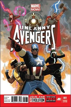 Uncanny Avengers (2012) issue 1-B Daniel Acuna 1:50 Cover