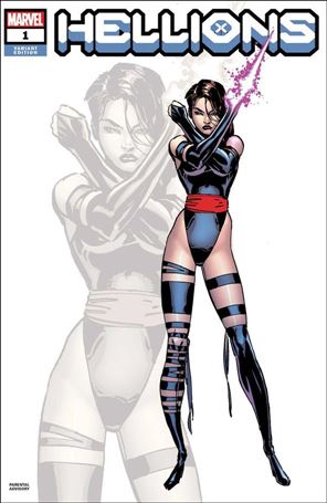 Hellions issue 1-E Jim Lee 1:100 Hidden Gem Cover