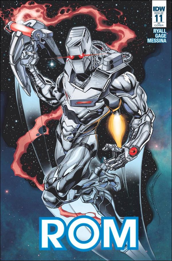 ROM (2016) issue 11-E Claudio Castellini 1:10 Cover