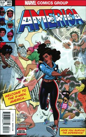 America (2017) issue 3 Joe Quinones Cover