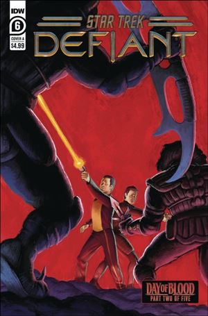 Star Trek: Defiant issue 6 Malachi Ward Cover