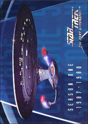 Star Trek: The Next Generation - The Episode Collection Season One (Base Set) card 5 Mission Chronology