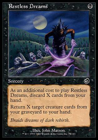 Magic the Gathering: Torment (Base Set) card 79 Restless Dreams