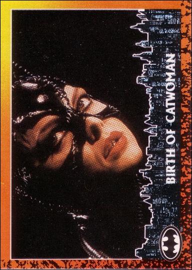 Batman Returns (Base Set) card 32 Birth of Catwoman