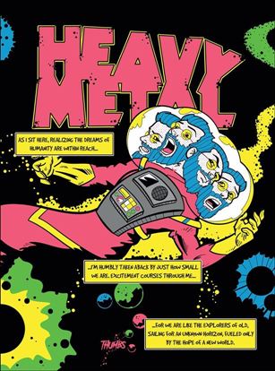 Heavy Metal issue 307 Thumbs Cover