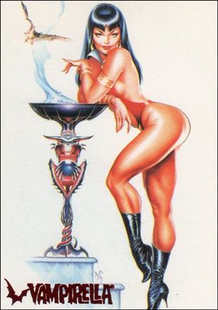 Visions of Vampirella card 57 Vampirella: A Scarlet Thirst
