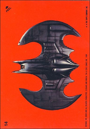 Batman: Series 1 (Sticker Subset) card 14