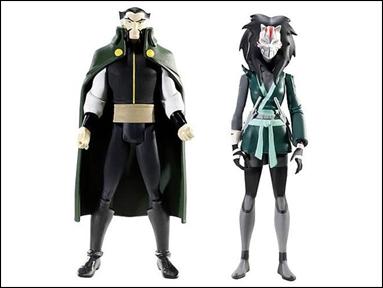 Young Justice (2-Packs) figure 4 Ra's al Ghul and Cheshire