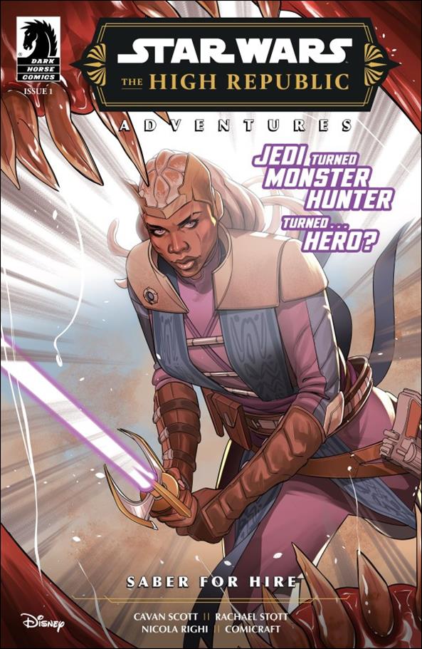 Star Wars: The High Republic Adventures - Saber for Hire issue 1 Rachael Stott Cover