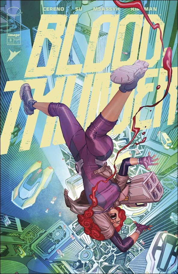 Blood & Thunder issue 3-D Bernard Change 1:25 Cover