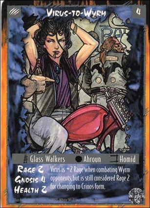Rage Limited (Base Set) card 293 Virus-to-Wyrm 