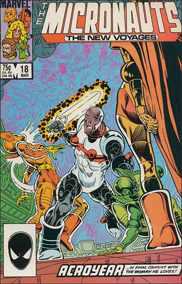 Micronauts (1984) 18-A by Marvel