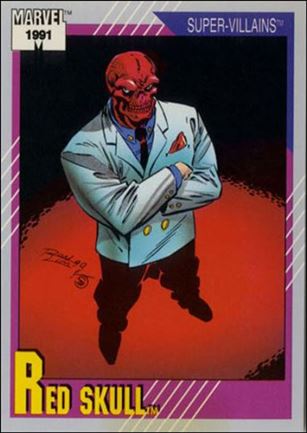 Marvel Universe: Series 2 (Base Set) card 90 Red Skull