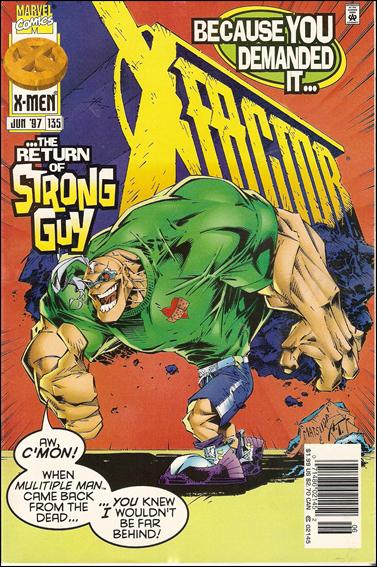 X-Factor (1986) issue 135-B Newsstand Edition / Price Variant