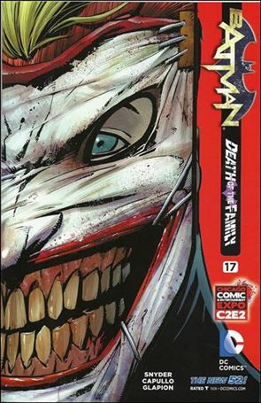 Batman (2011) issue 17-H Greg Capullo C2E2 Die Cut Cover 1/2000