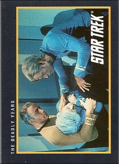 Star Trek 25th Anniversary: Series 1 (Base Set) card 75 The Deadly Years