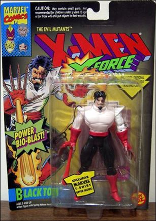 X-Men (X-Force) figure 2 Black Tom (Short Card)