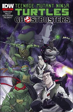Teenage Mutant Ninja Turtles/Ghostbusters issue 1-J Dan Schoening Cover (2nd Printing)