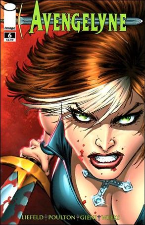 Avengelyne (2011) issue 6 Rob Liefeld Cover