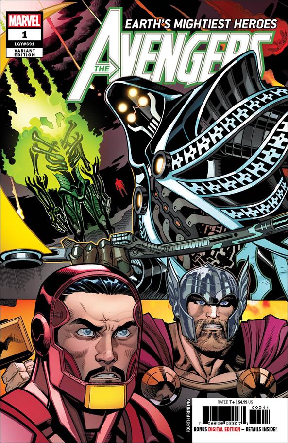 Avengers (2018/07) issue 1-K Ed McGuinness Cover (4th Printing)