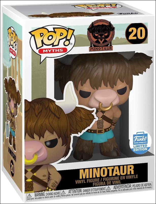 POP! Myths figure 20 Minotaur Funko Shop Exclusive