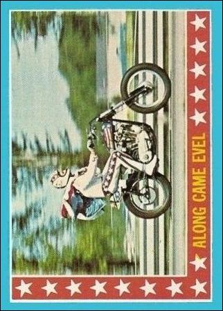 Evel Knievel (Base Set) card 9 Along Came Evel