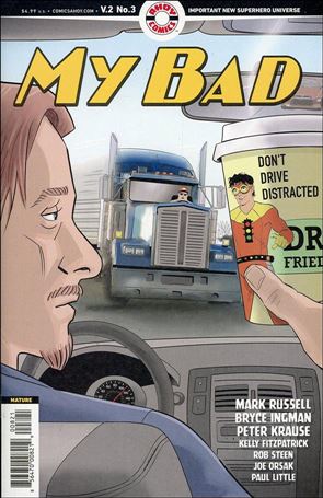 My Bad (2022) issue 3-B Carol Lay Cover