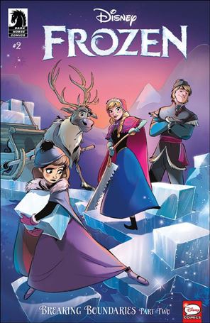 Disney Frozen: Breaking Boundaries issue 2 Kawaii Creative Studio Cover
