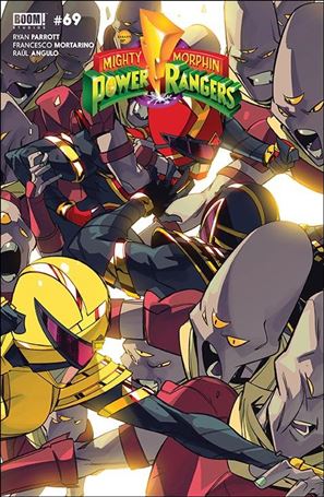 Power Rangers issue 7-B Daniele Di Nicuolo Cover